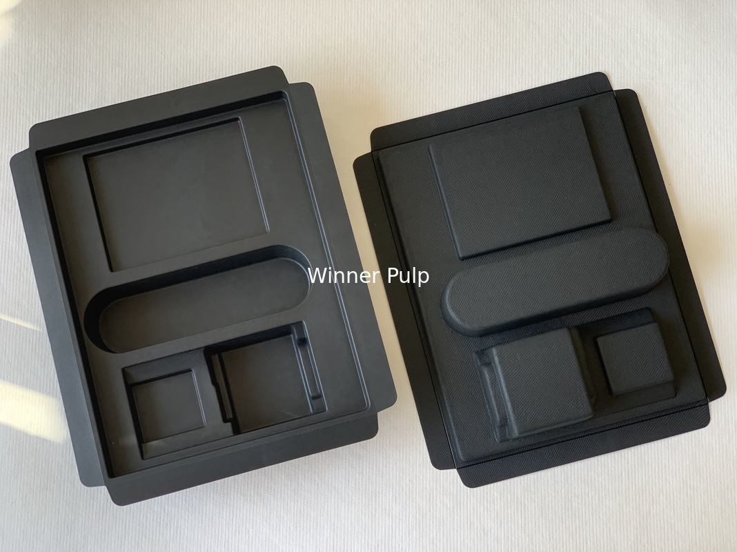 TPCH Molded Pulp Packaging Tray Bamboo Bagasse Thin Walled